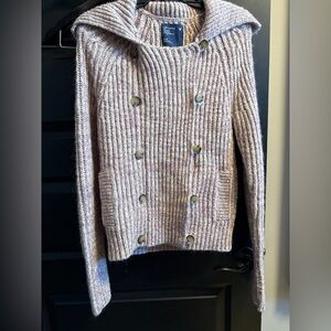 VINTAGE American Eagle Outfitters wool chunky knit Sweater purple medium Euc